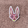 Pink Bunny Skull