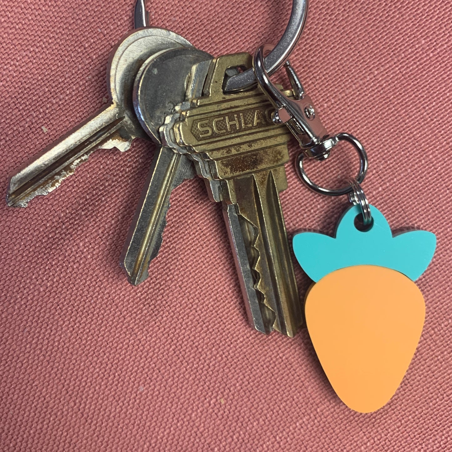 Carrot Key Tag