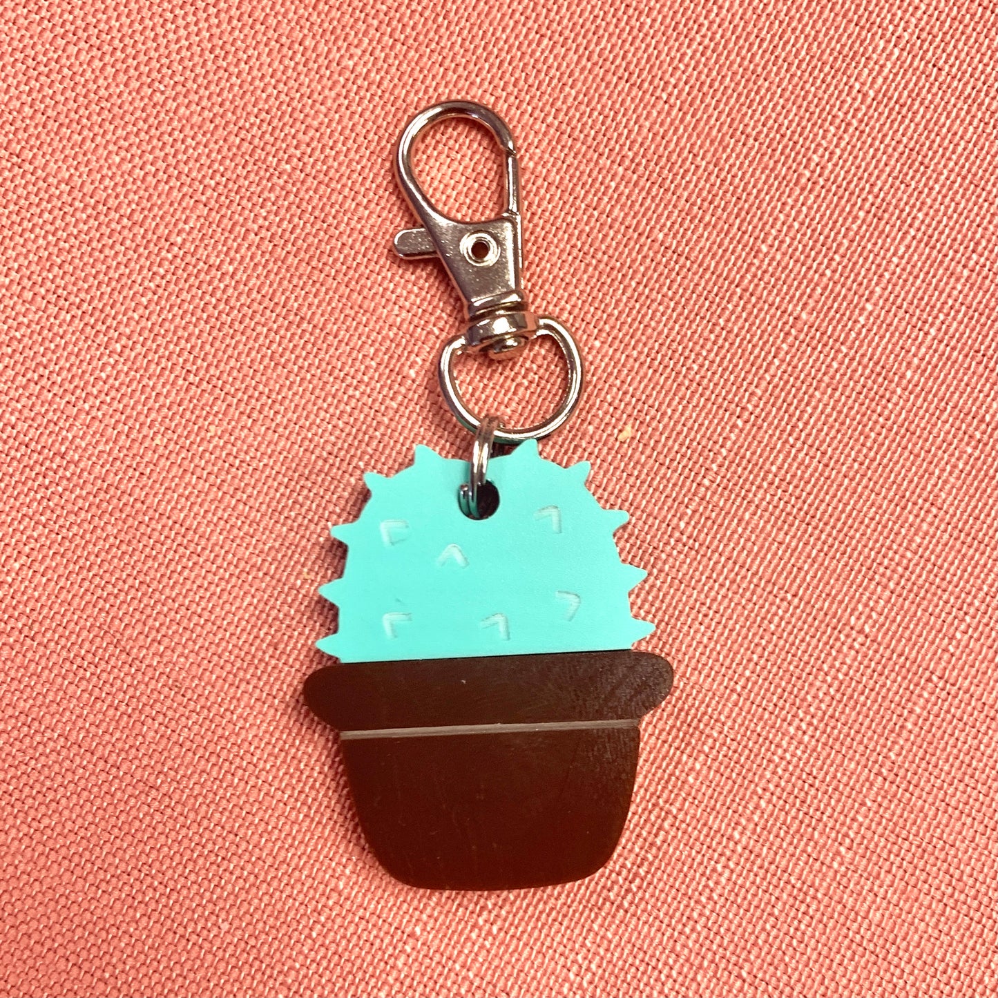 Cactus Key Tag