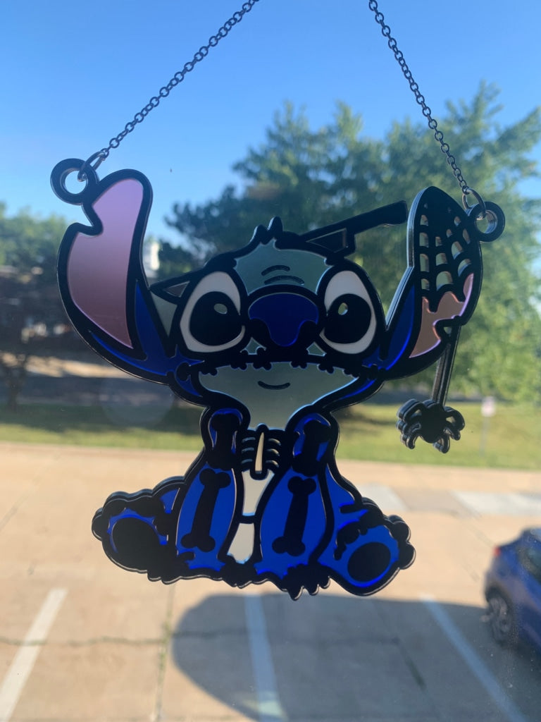 Halloween Stitch Sun Catcher