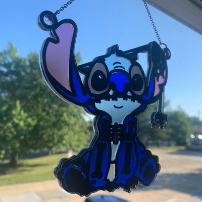 Halloween Stitch Sun Catcher