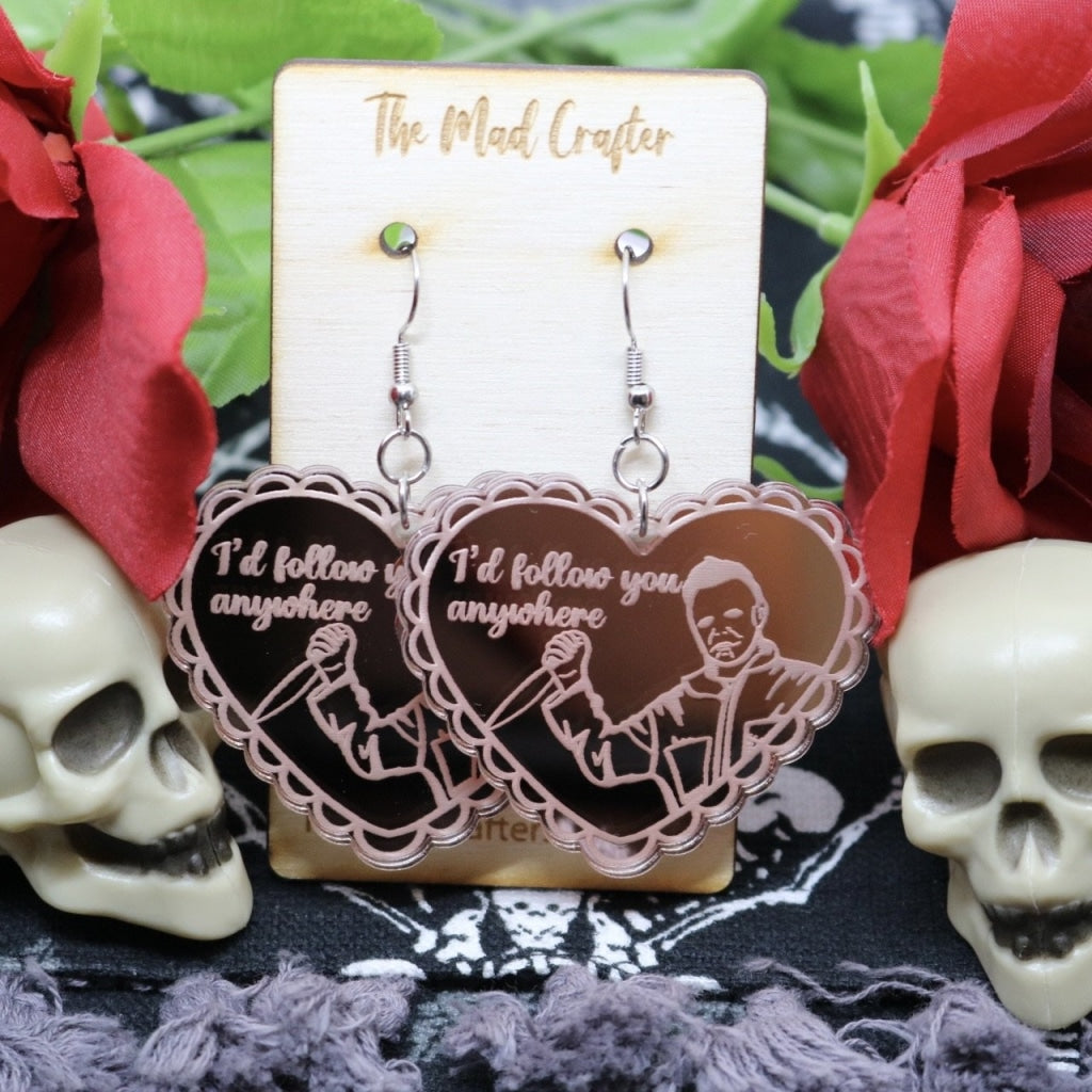 Horror Heart Earrings-Limited Edition