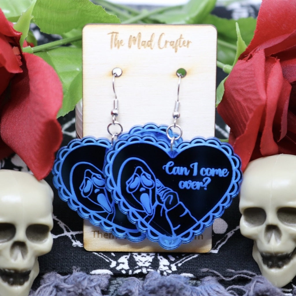 Horror Heart Earrings-Limited Edition