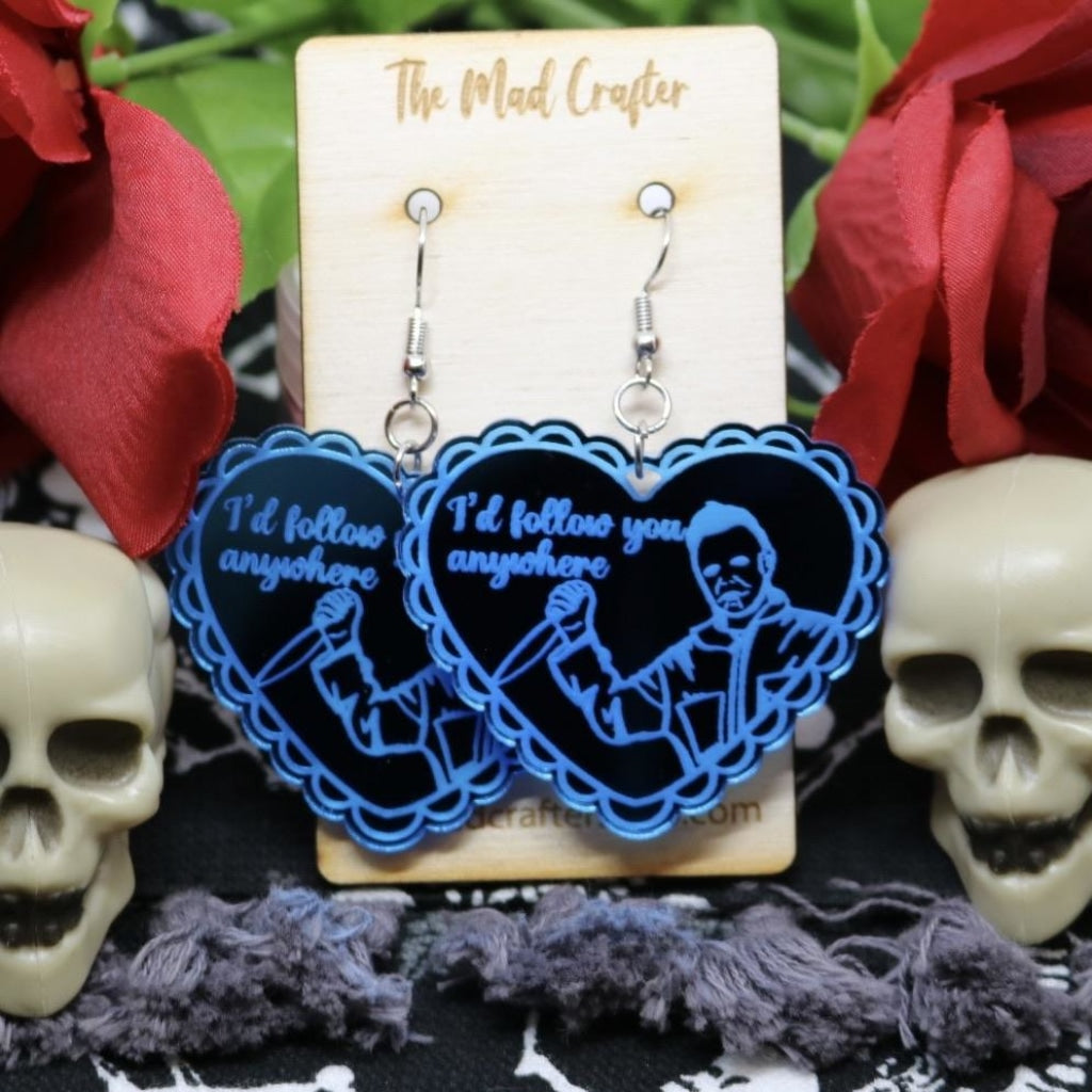 Horror Heart Earrings-Limited Edition