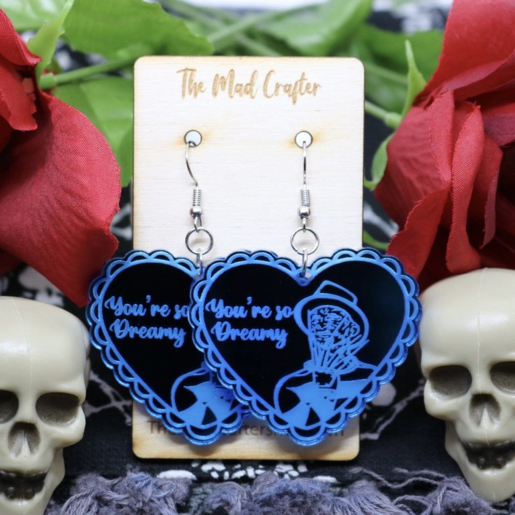 Horror Heart Earrings-Limited Edition