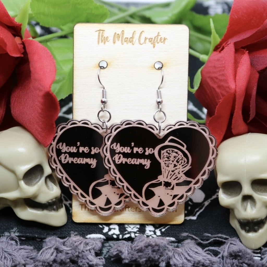 Horror Heart Earrings-Limited Edition