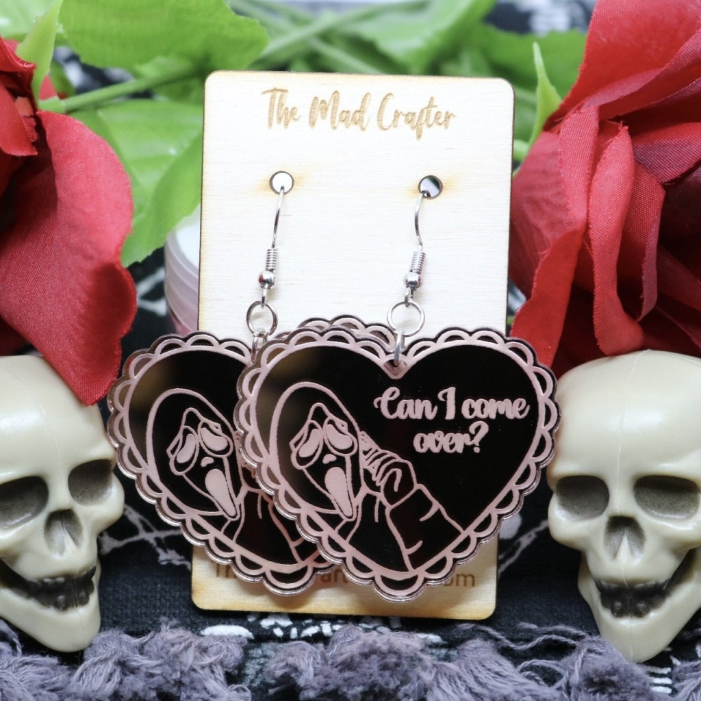 Horror Heart Earrings-Limited Edition