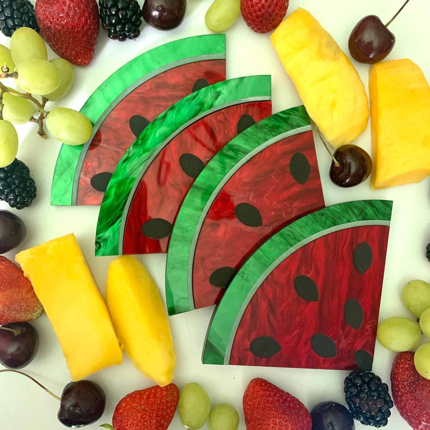 Watermelon coaster