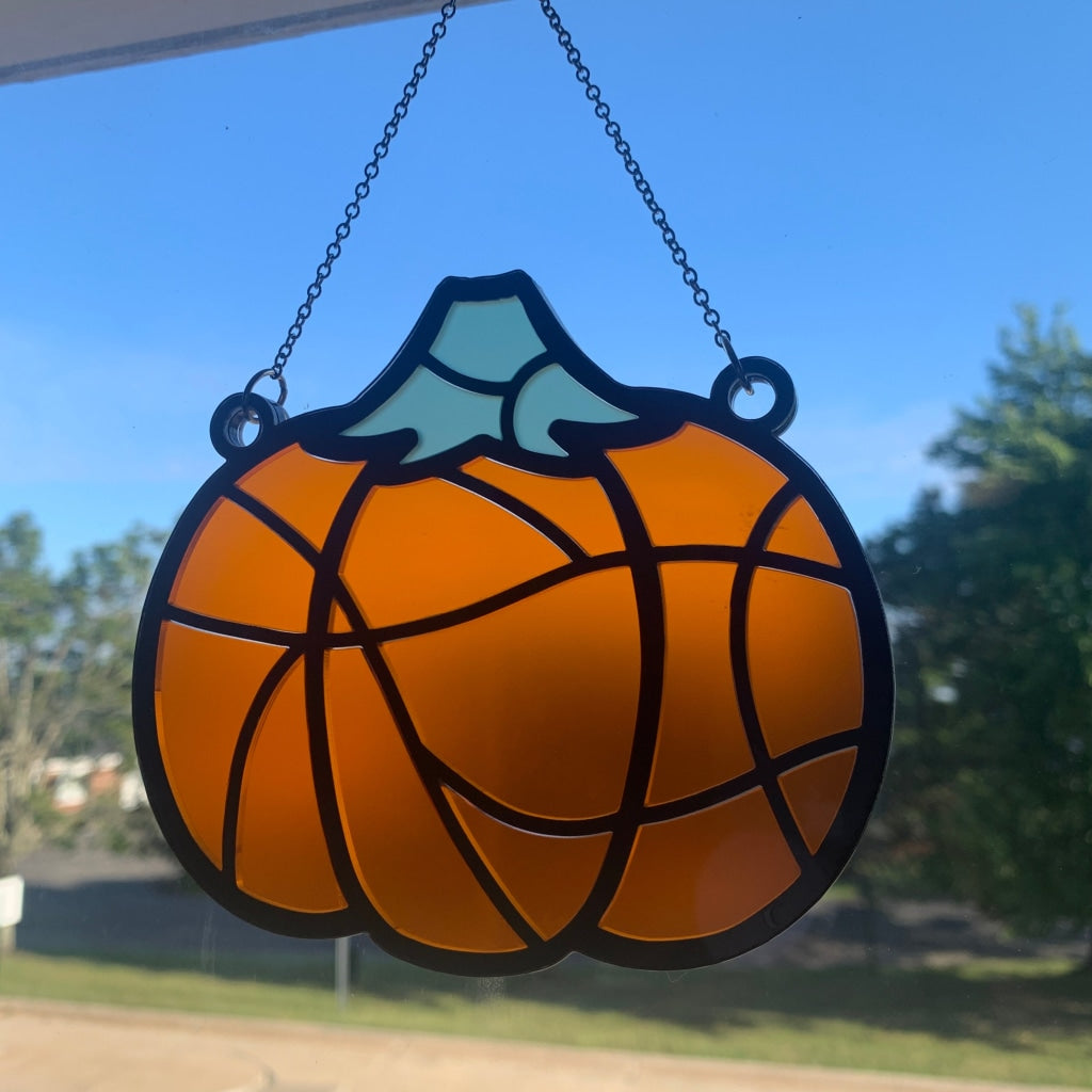 Pumpkin Sun Catcher