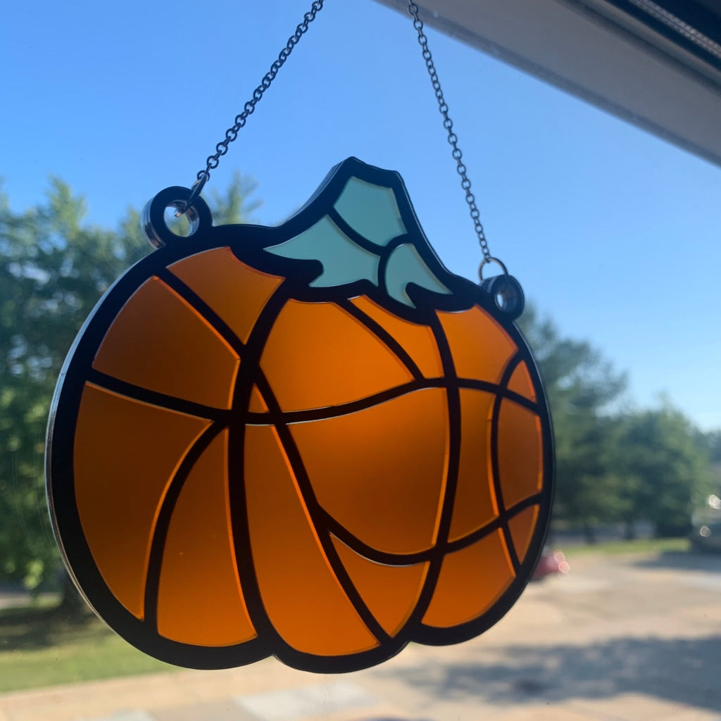 Pumpkin Sun Catcher