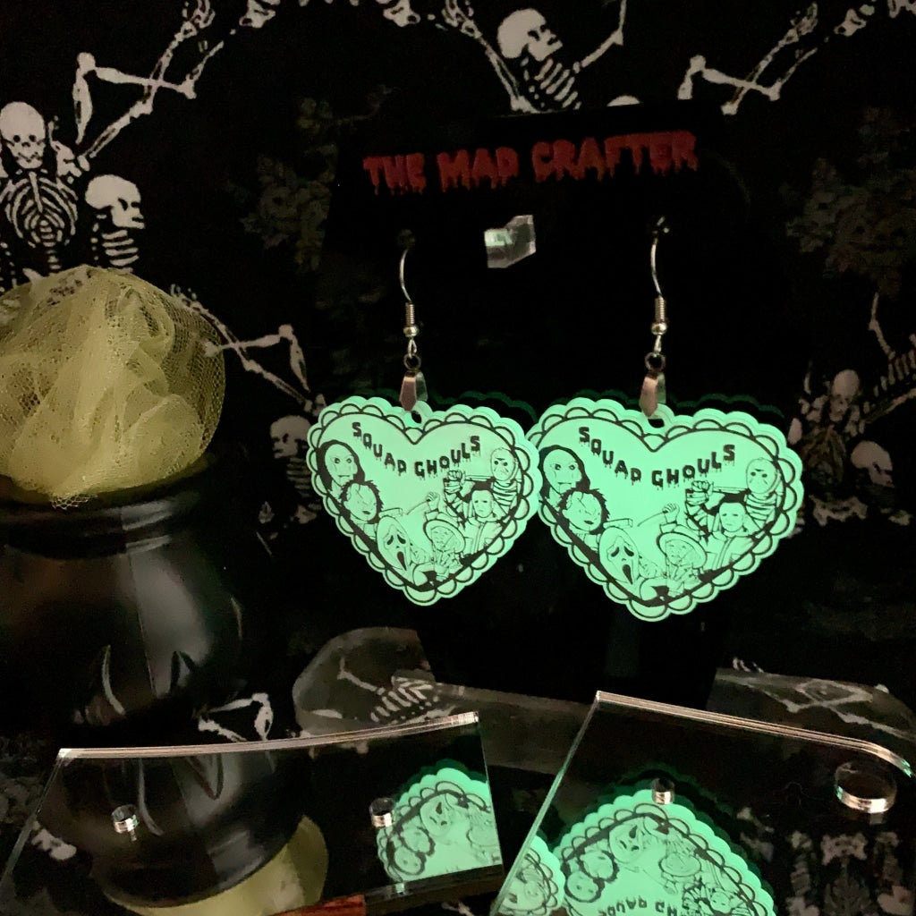 Squad Ghouls Glow Earrings